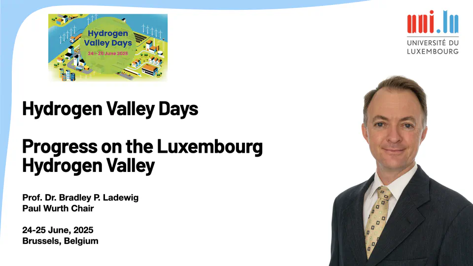 Hydrogen Valley Days