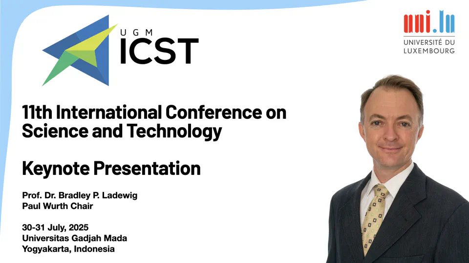 11th International Conference on Science and Technology