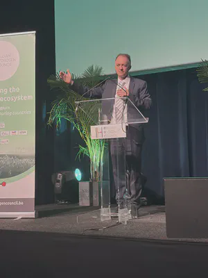 Bradley Ladewig at the Belgian Hydrogen Council