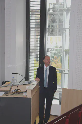 Bradley Ladewig waiting to start