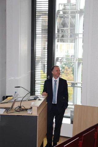 Bradley Ladewig waiting to start