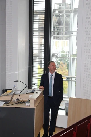 Bradley Ladewig waiting to start