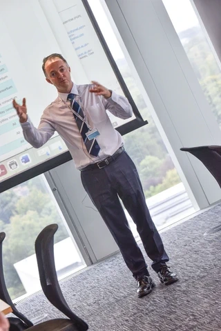 Bradley Ladewig speaking