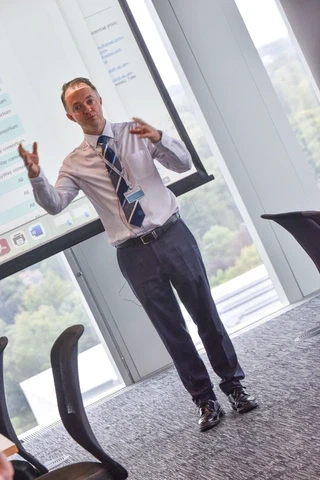 Bradley Ladewig speaking