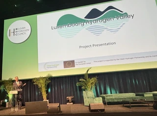 Bradley Ladewig at the Belgian Hydrogen Council