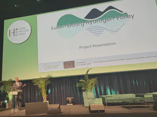 Bradley Ladewig at the Belgian Hydrogen Council