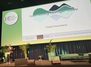 Bradley Ladewig at the Belgian Hydrogen Council