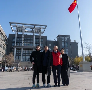 Dr. Jenny (Zeru) Wang, Prof. Bradley Ladewig, Professor Shanxue Jiang and Dr. Nicholaus Prasetya at BTBU