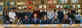 Group photo for HyWay Project Meeting with colleagues at Dalian University of Technology