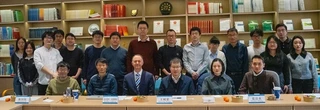 Group photo for HyWay Project Meeting with colleagues at Dalian University of Technology