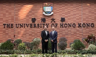 Prof. Bradley Ladewig and Dr. Jack Tsao at The University of Hong Kong.