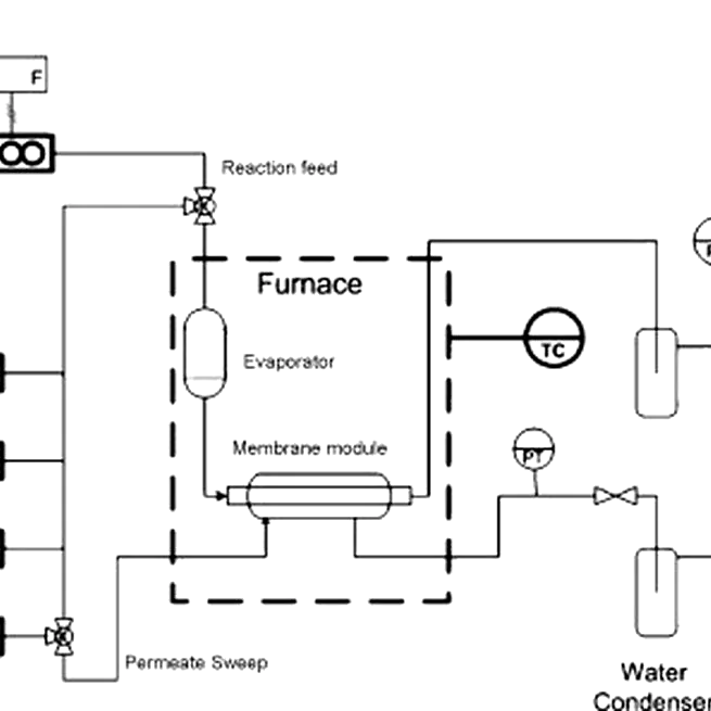 Hydrothermal stability of cobalt silica membranes in a water gas shift membrane reactor