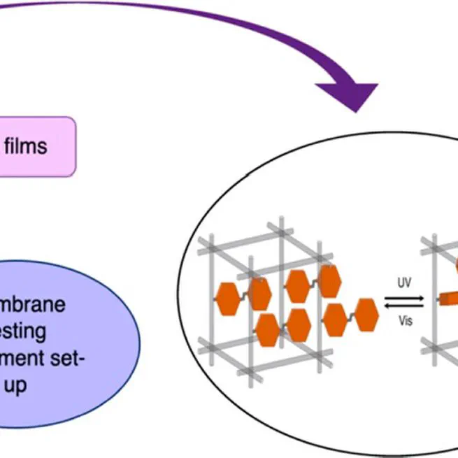 Photoresponsive Polymer and Polymer Composite Membranes for Gas Separation