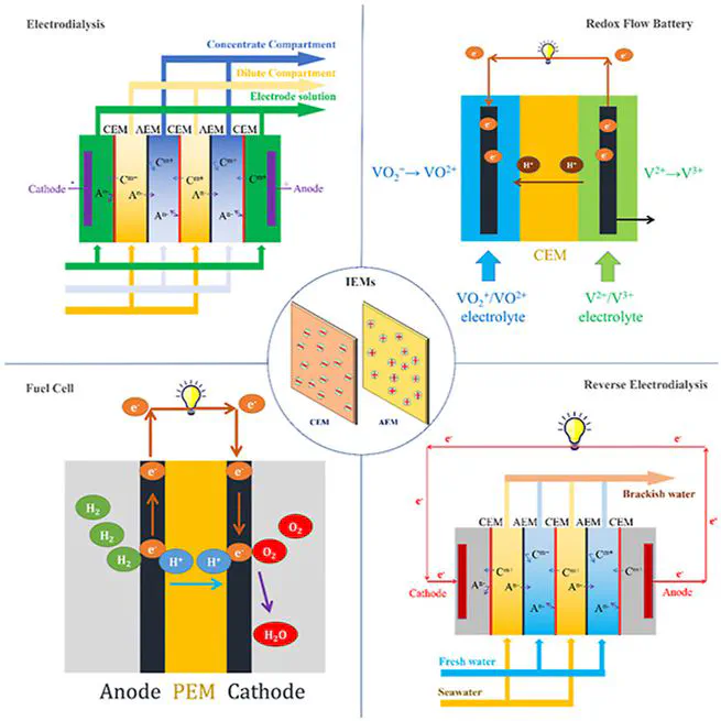 A comprehensive review on the synthesis and applications of ion exchange membranes