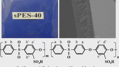 Preparation and characterization of sulfonated polyethersulfone for cation-exchange membranes featured image