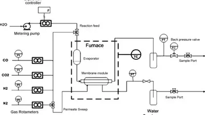 Hydrothermal stability of cobalt silica membranes in a water gas shift membrane reactor featured image