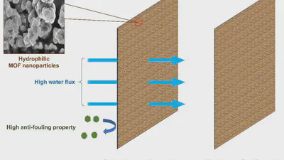 Long-term stable metal organic framework (MOF) based mixed matrix membranes for ultrafiltration featured image